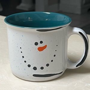 Snowman coffee mug. Let it snow
